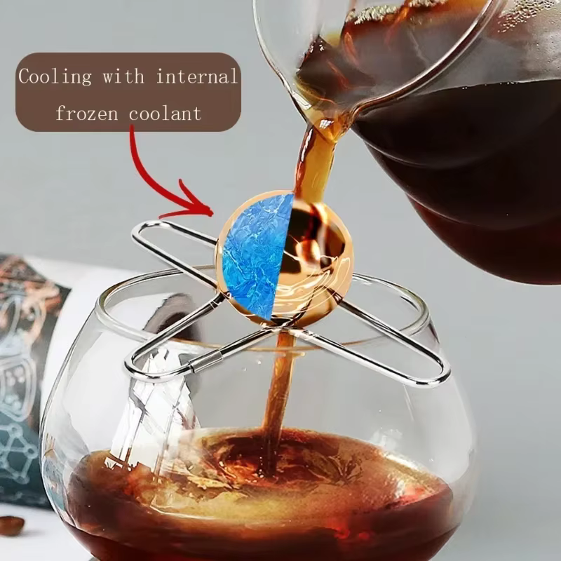 Boule congelée pour café expresso