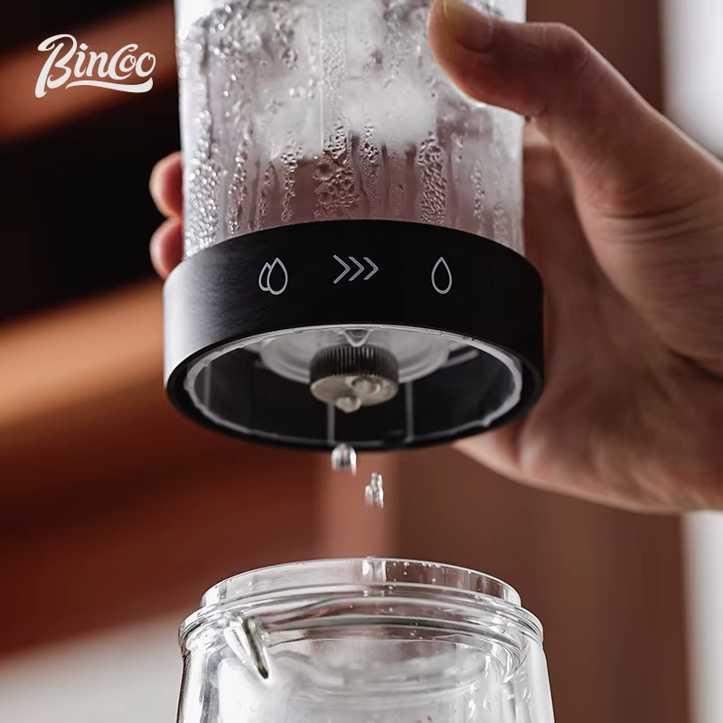 Bincoo – Pot d'égouttement de glace en verre Transparent