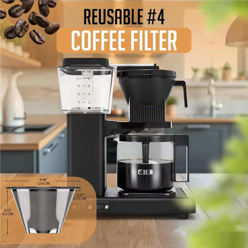Filtre à café en acier inoxydable A74G