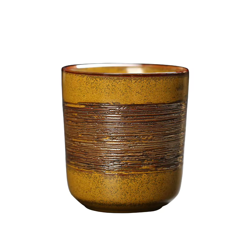 Tasse à thé brossée au four japonais