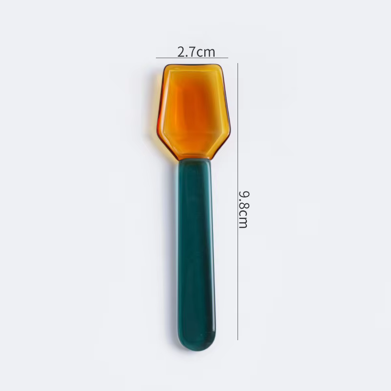 Petite cuillère en verre à Dessert créative
