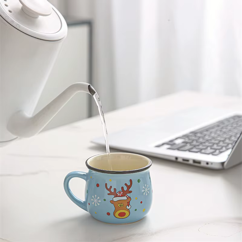 Tasse de noël en céramique