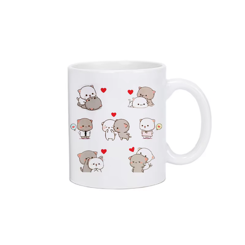 Panda Bear Bubu Dudu café lait tasse moka chat