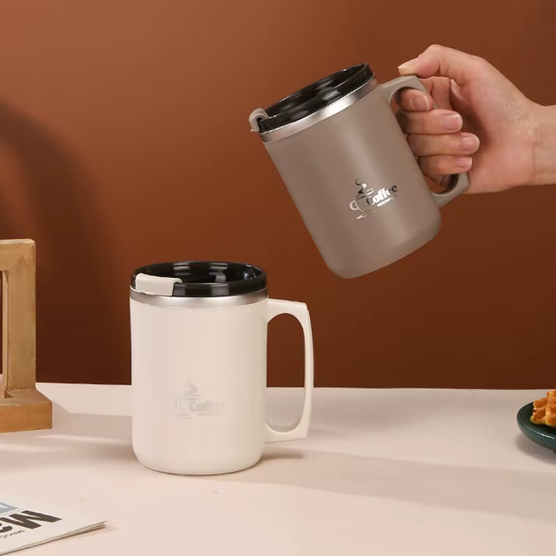 Tasse à café au lait en acier inoxydable