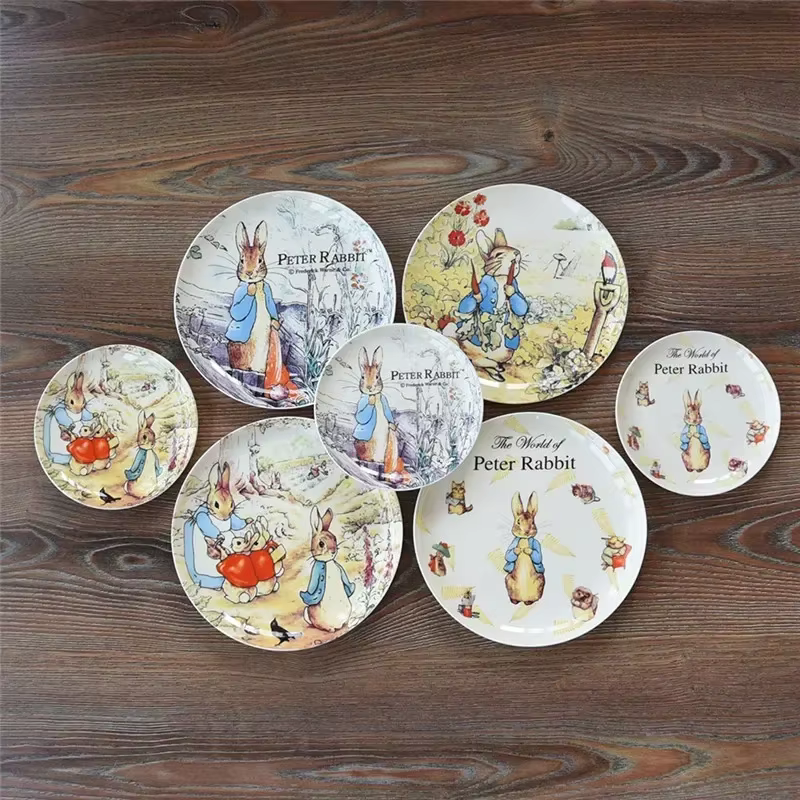 Assiette à collation en céramique