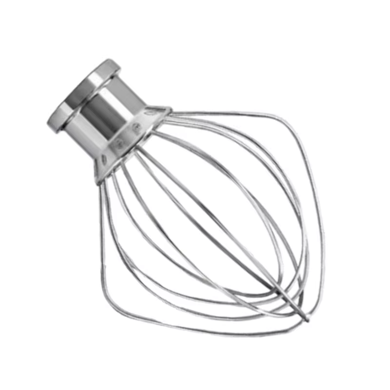YANA35R Fouet en acier inoxydable compatible lave-vaisselle pour robot culinaire Kitchenaid Mini 3