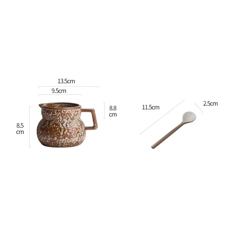 Tasse à café nouvelle mode exquise haut sens Style rétro infusé à la main