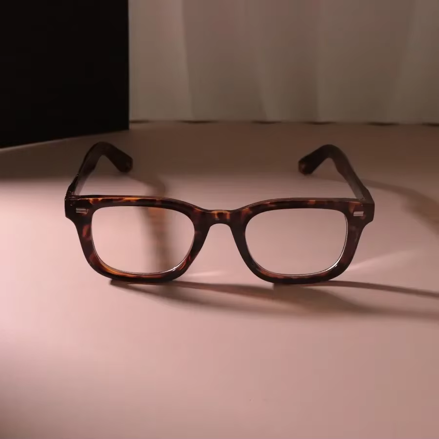 Lunettes rectangulaires transparentes élégantes pour hommes et femmes, monture simple, marque masculine et féminine, lunettes décontractées