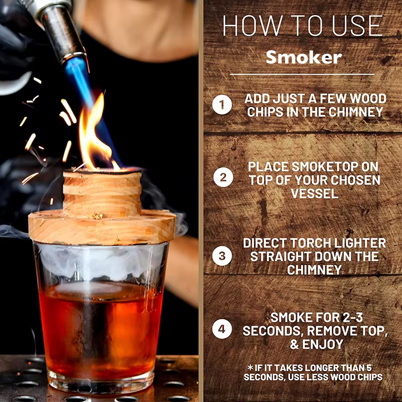 Cocktail Smoker, Old Fashioned
