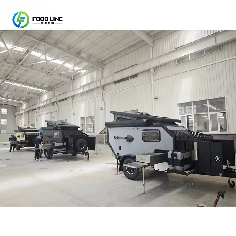 Caravane tout-terrain de luxe certifiée australienne personnalisée, suspension indépendante moderne