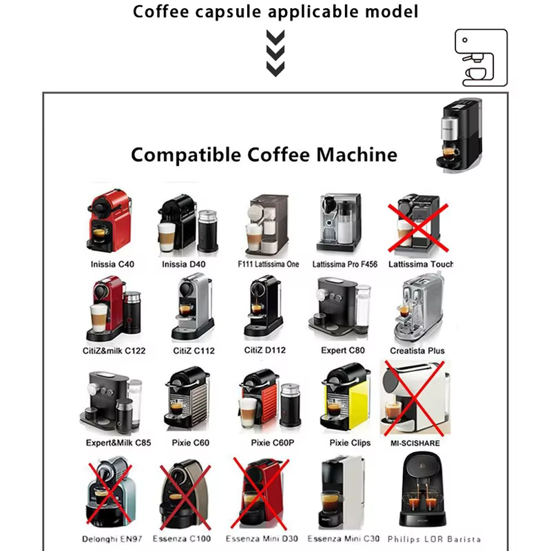 Capsules de café Nespresso rechargeables et réutilisables