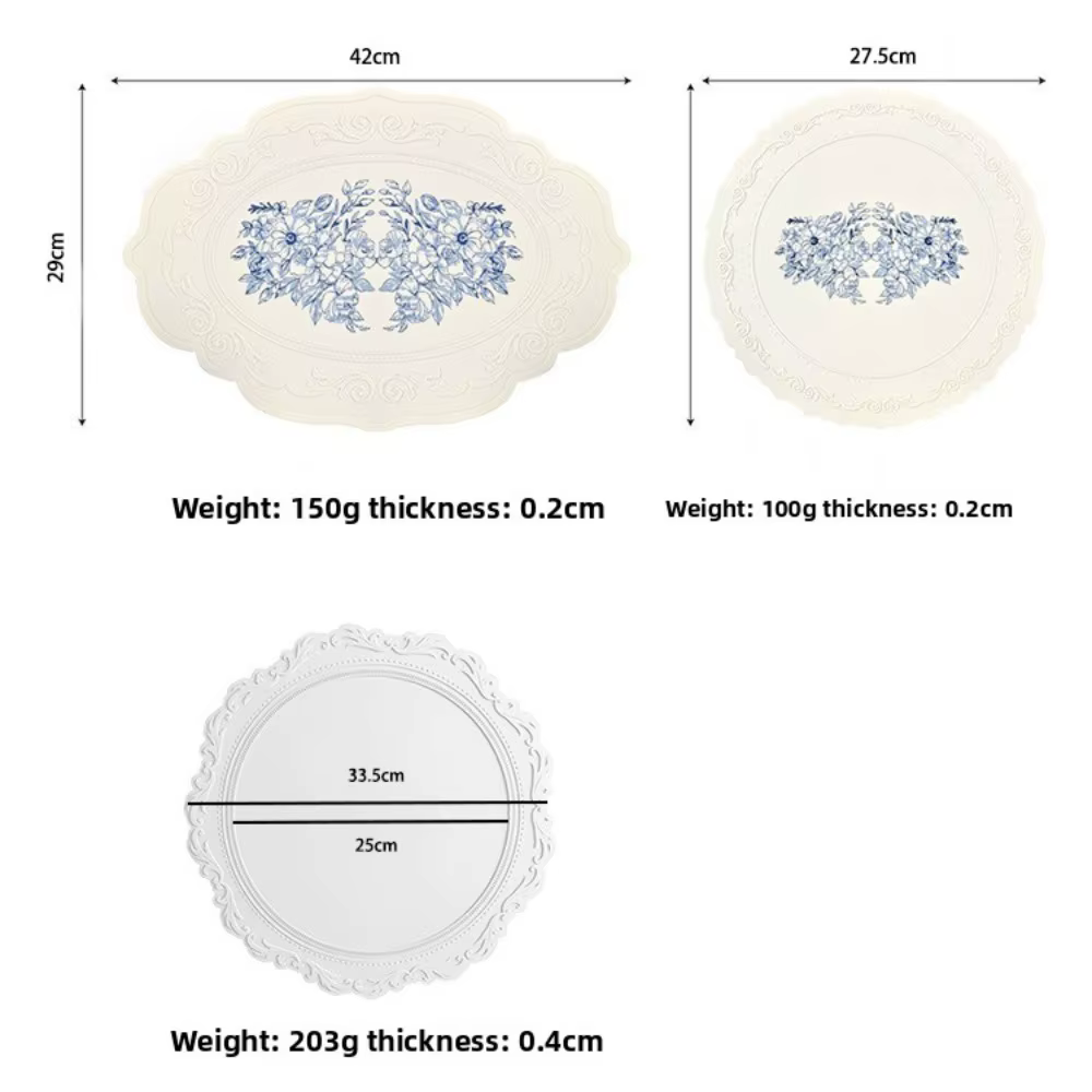 Tapis de table en silicone