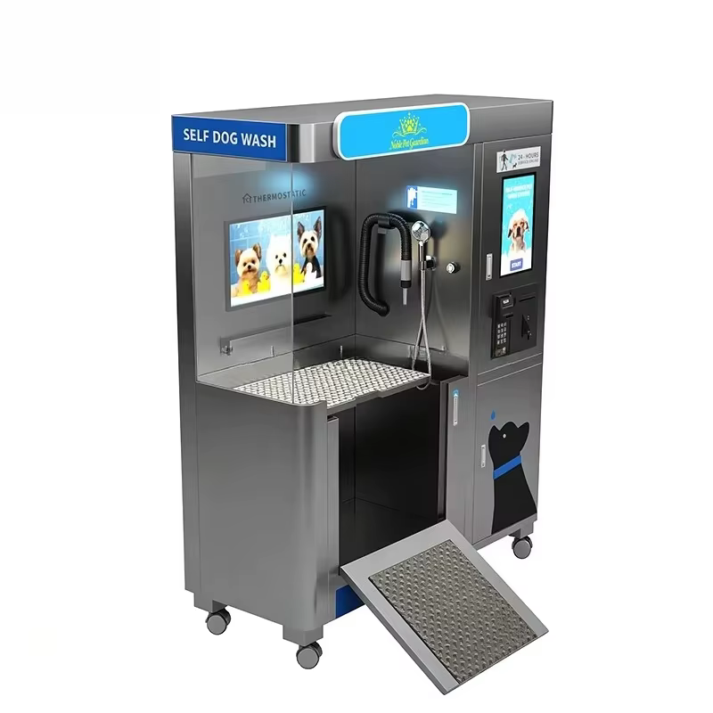 Machine de lavage automatique pour chiens en libre-service, station de toilettage et de bain pour entreprises, machine de spa pour animaux de compagnie personnalisable