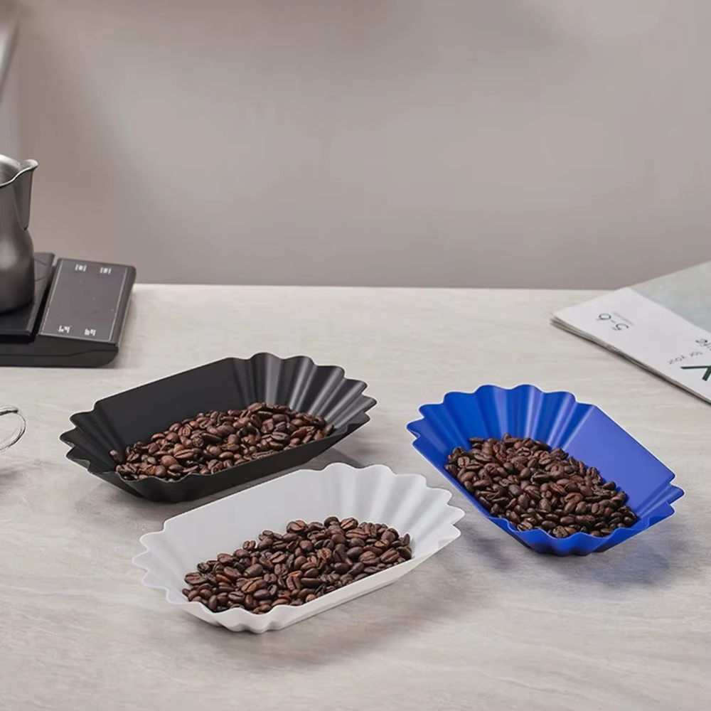 Plateau de grain de café en plastique 22.3x13x3.5cm