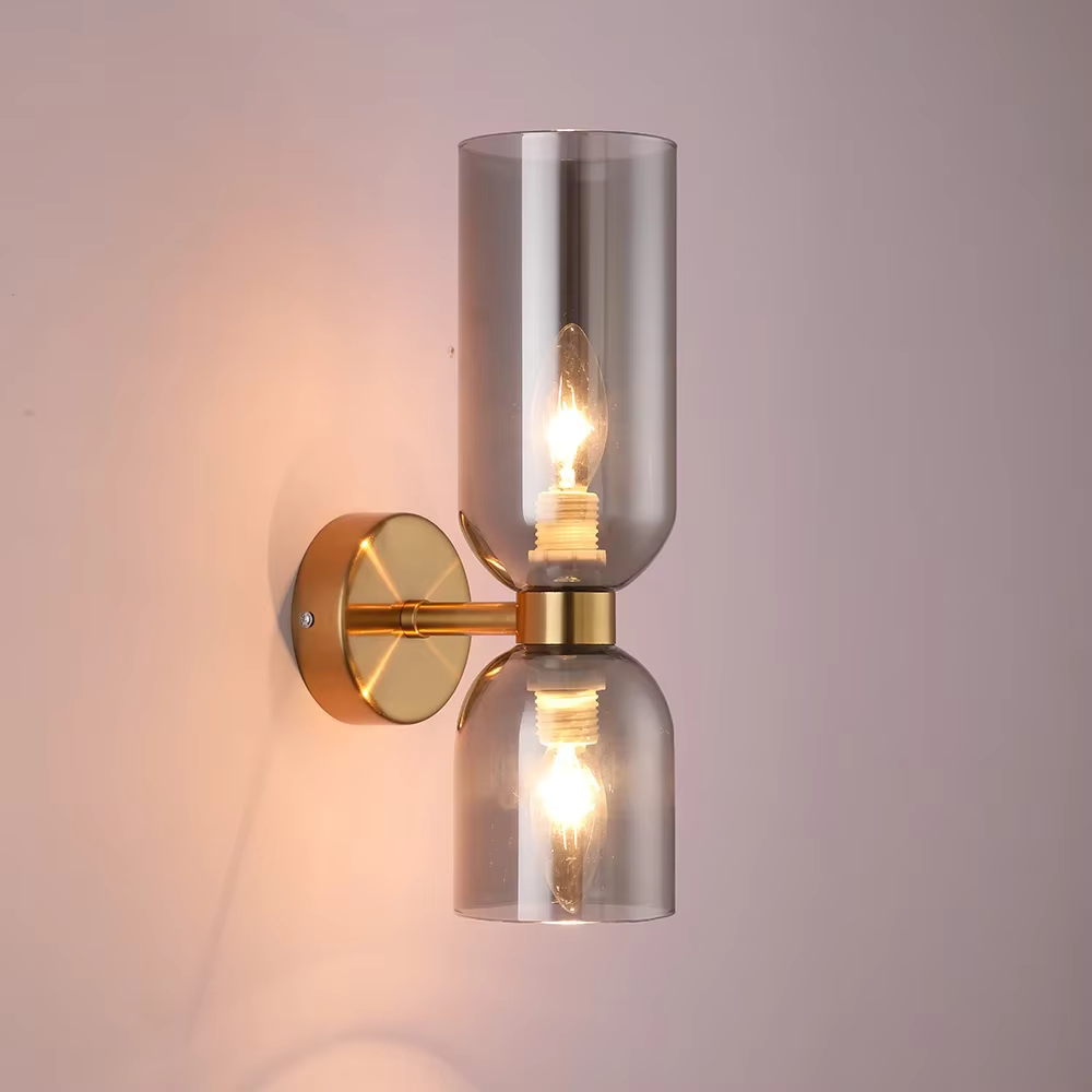 Lampe murale en verre de luxe minimaliste moderne
