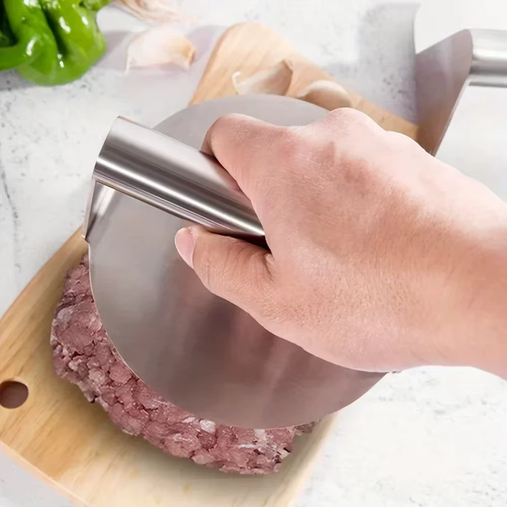 Presse à hamburgers en acier inoxydable | Moule à galettes
