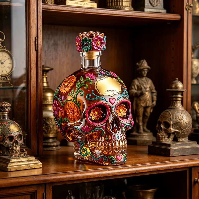 Carafe à whisky Sugar Skull