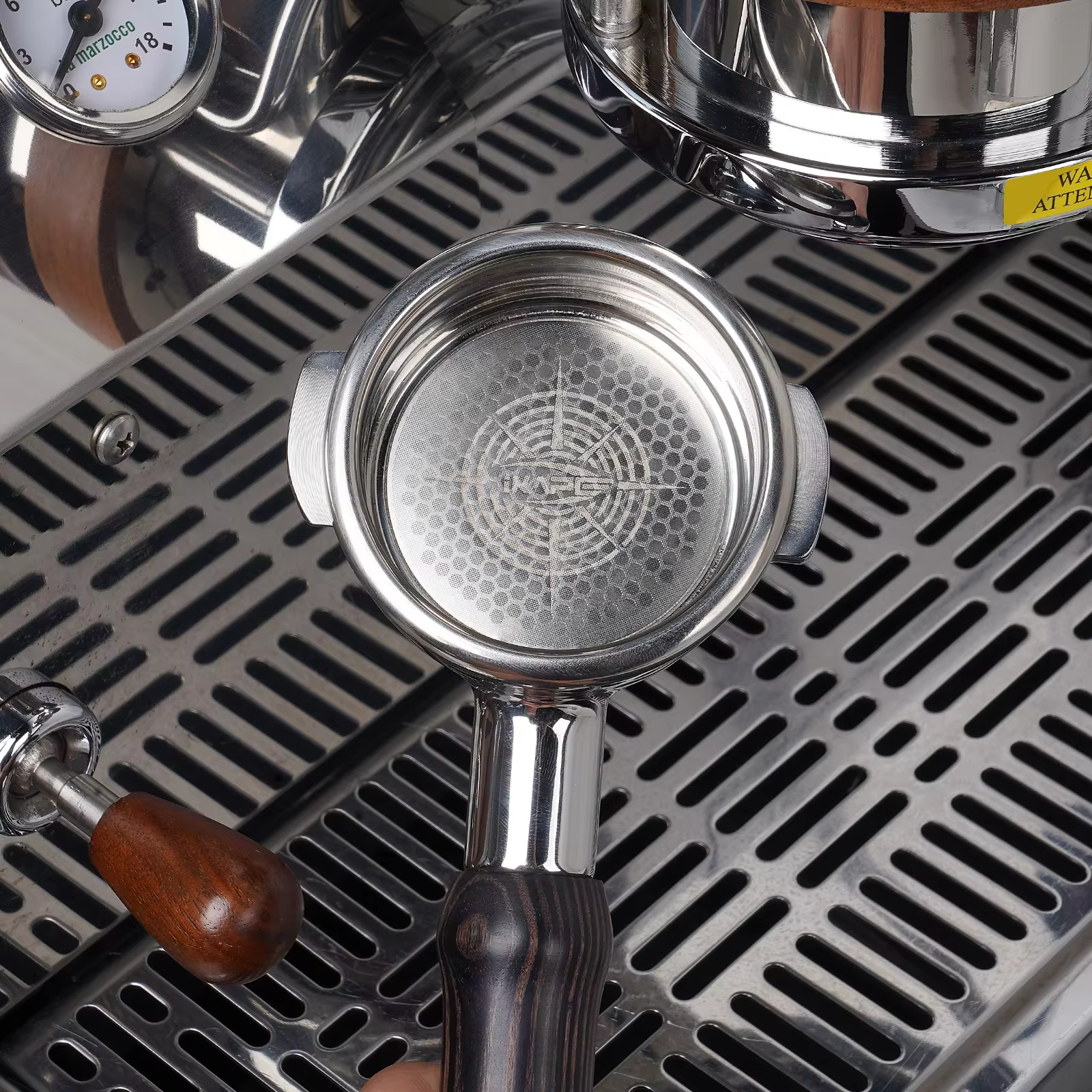 IKAPE ruche acier inoxydable filtre à expresso panier-précision haute Extraction pour 51/54/58MM sans fond Portafilter cafetière