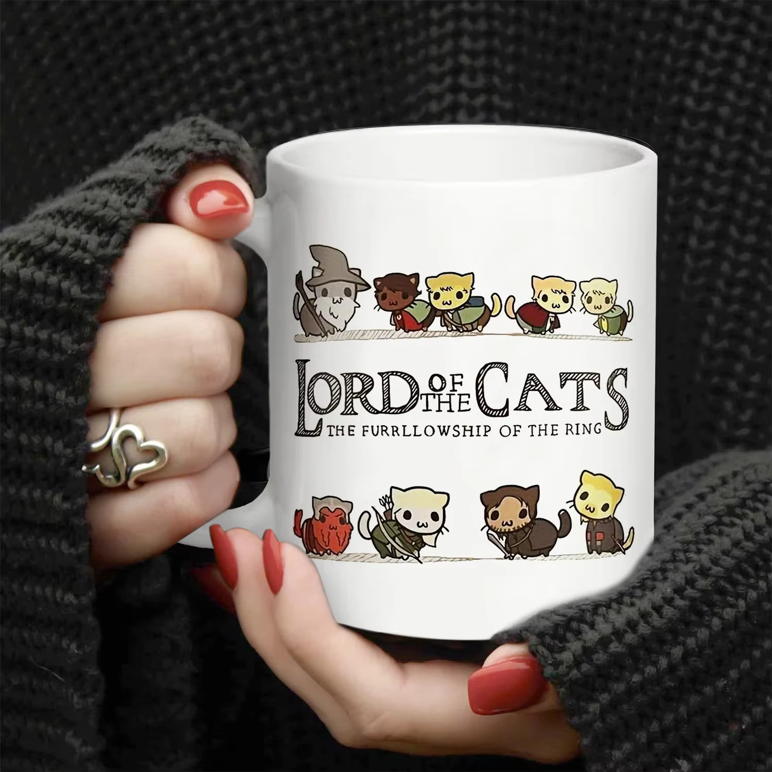Tasse à café Lord Of The Cats Anime