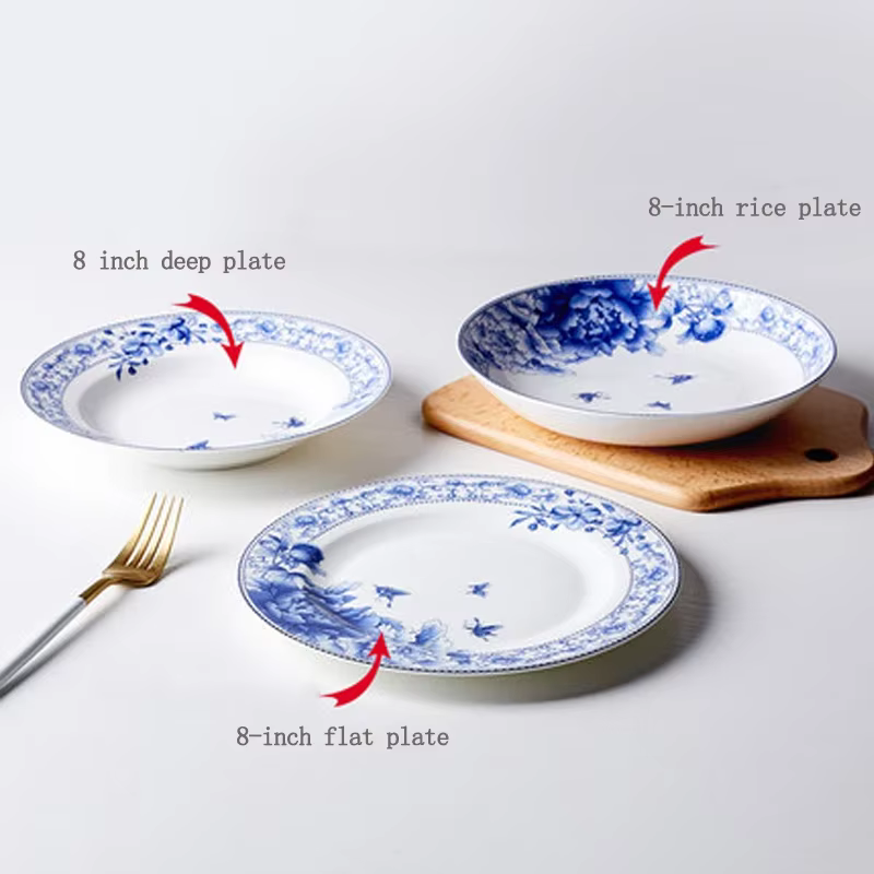 Assiettes en céramique