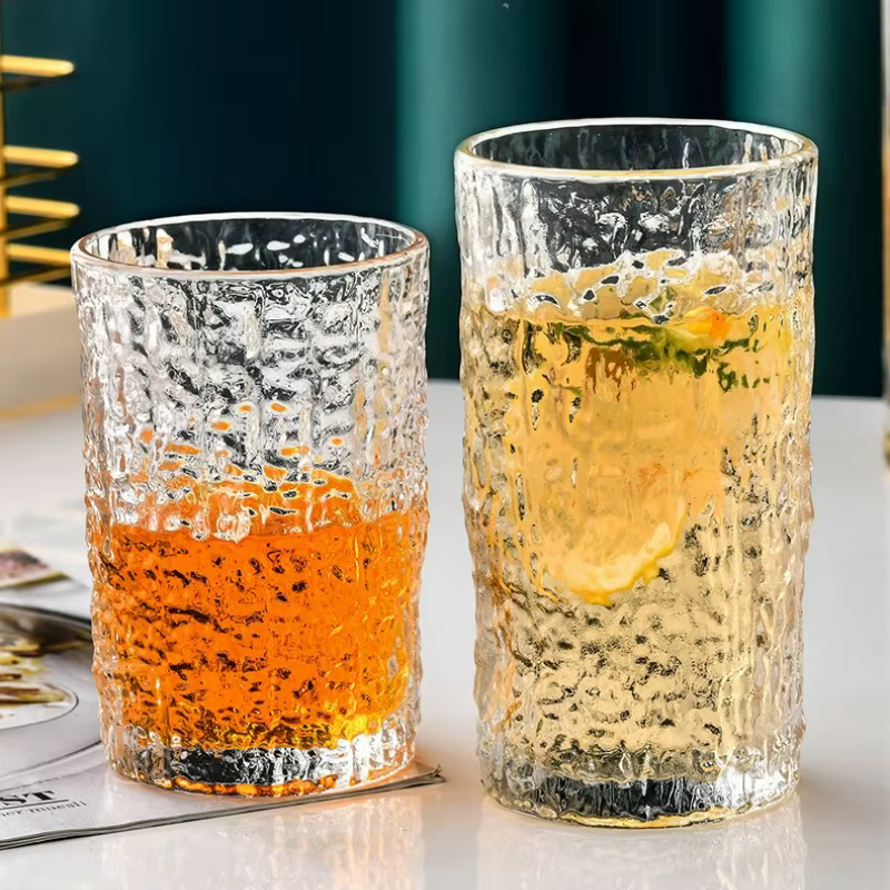 Verre tasse d'eau créatif jus lait tasses mode Transparent