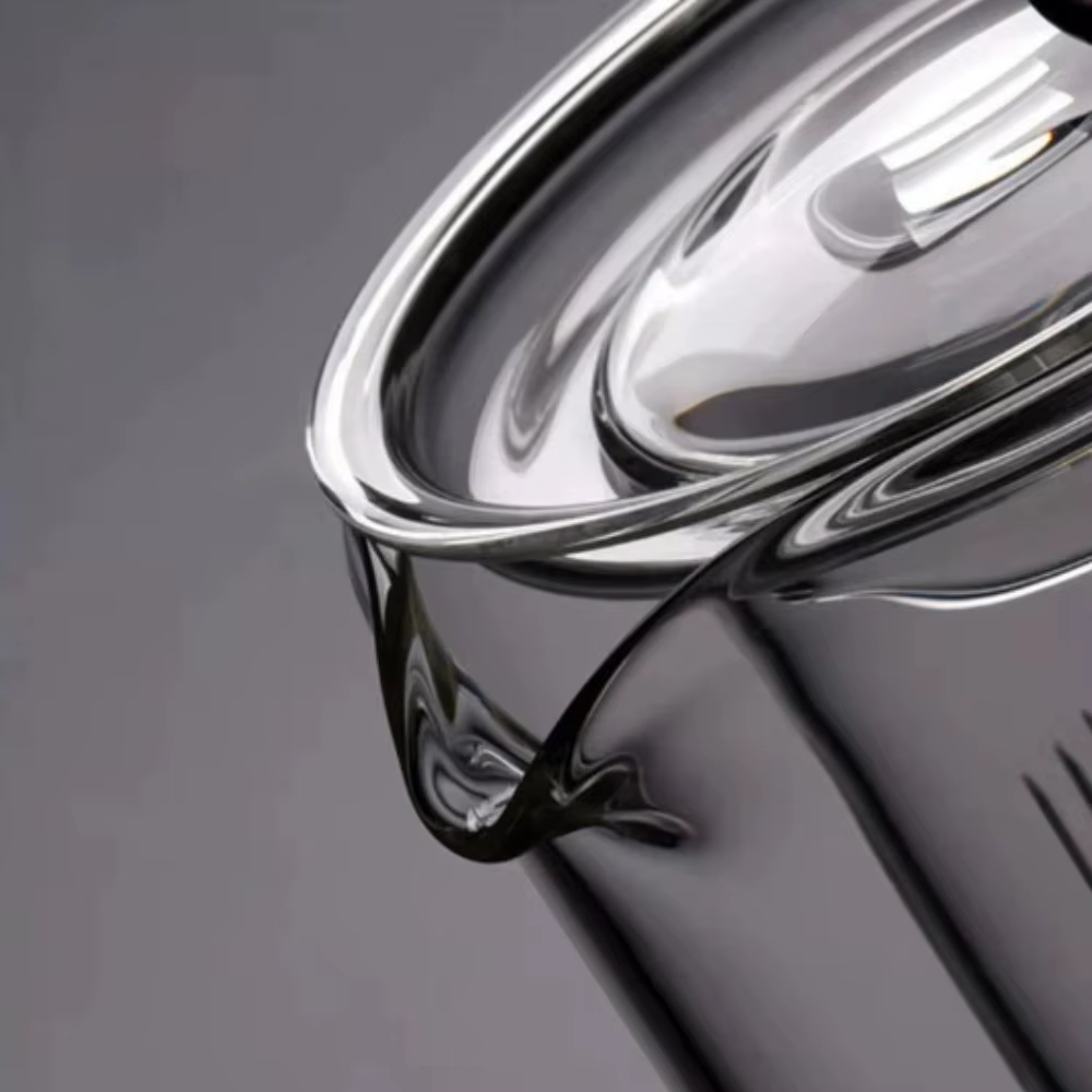 Théière en verre résistant à la chaleur