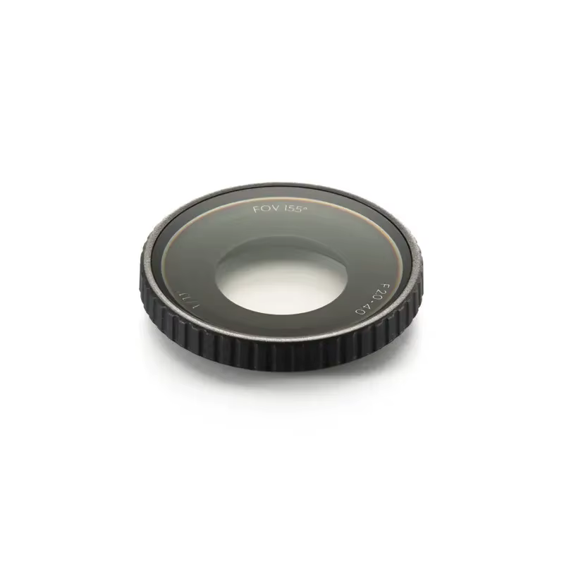 Couvercle d'objectif en verre DJI Osmo Action 6 fabriqué en verre haute résistance, ce couvercle résiste aux gouttes et aux rayures Original en stock