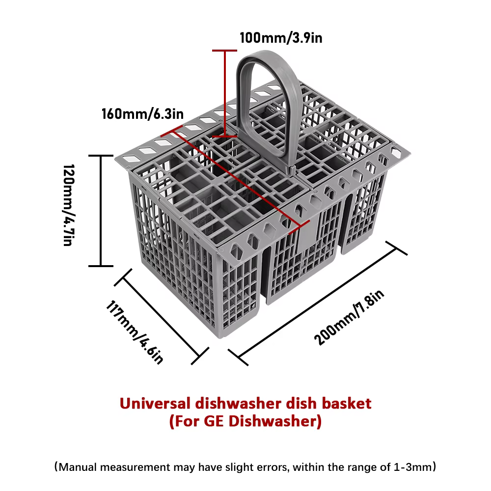 Panier de lave-vaisselle universel détachable et multifonctionnel
