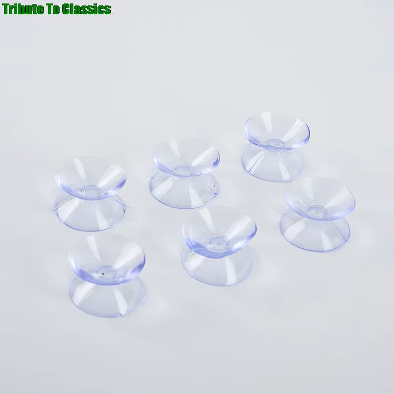 Ventouses Double face en Pvc, 10 pièces/lot, tampons à ventouse pour verre, ventouse en plastique, petite ventouse en plastique sans Trace de chaleur