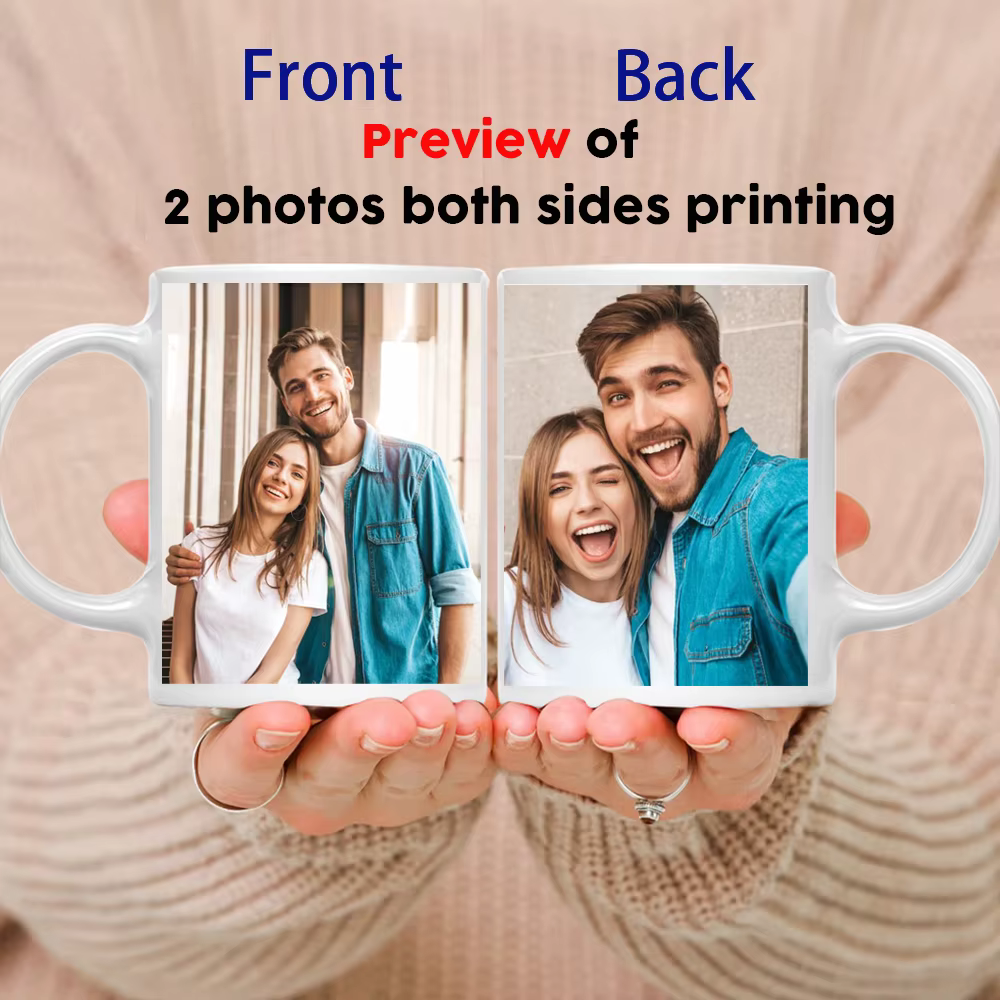 Tasse personnalisée avec votre photo