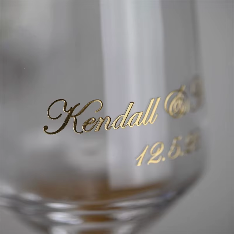Flûtes à champagne personnalisées vintage pour mariage