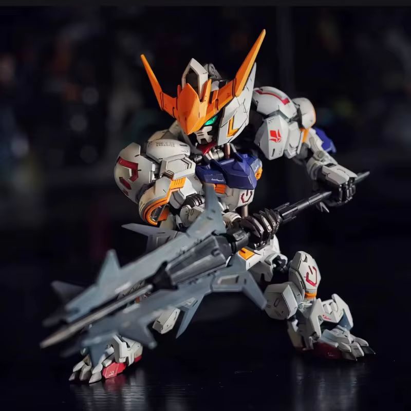 Kit de figurines à assembler Barbatos MGSD avec décalcomanies à l'eau, support de présentation gratuit, décoration de bureau, jouets surprise