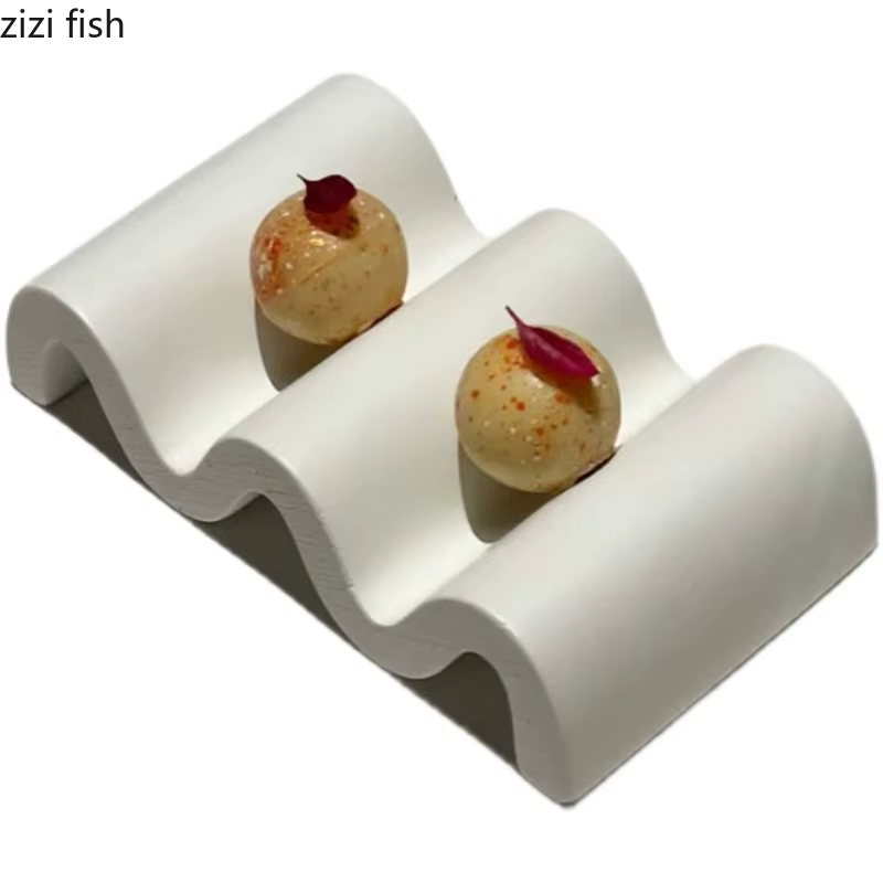 Assiettes quejxDesserts en céramique créative