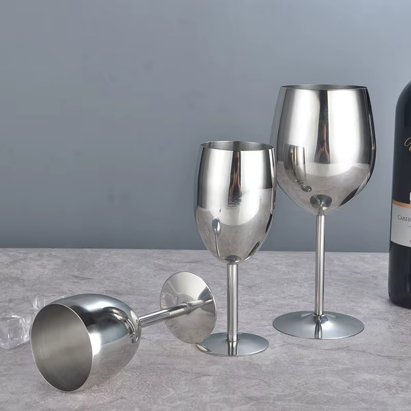 Verre à vin en acier inoxydable