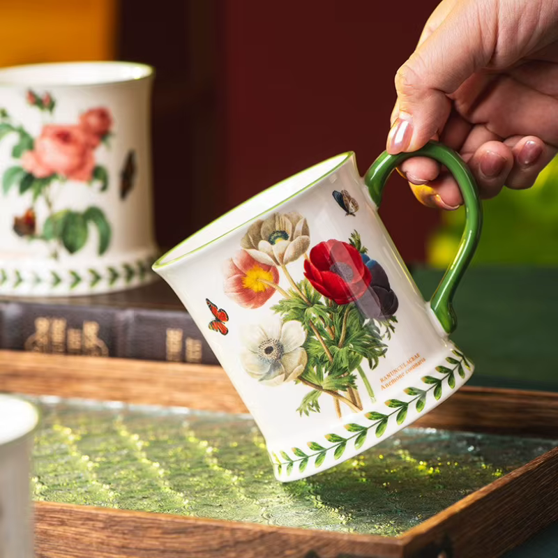 Tasse à café en céramique de style pastoral créatif