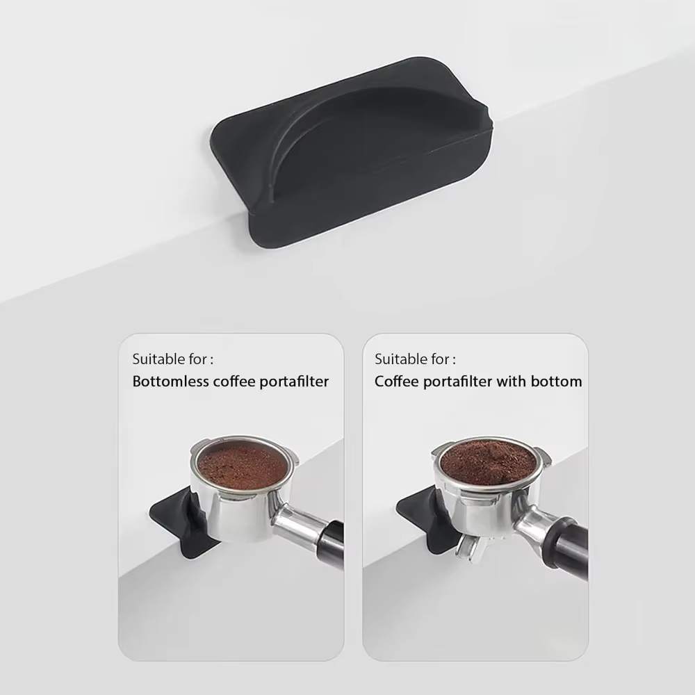 Mini-tamper à café expresso en silicone de qualité alimentaire