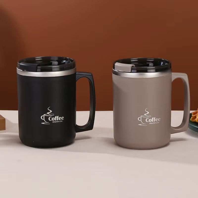 Tasse à café au lait en acier inoxydable