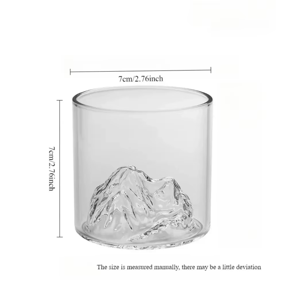 Ensemble de verres à whisky Guanshan 3D de 5 oz