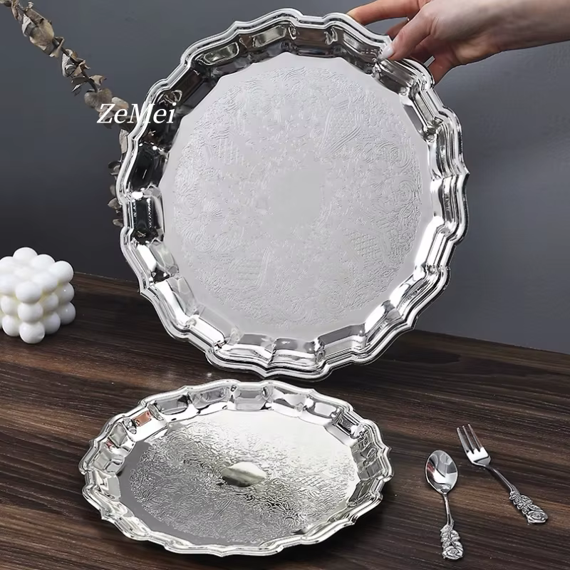 Assiette à gâteau de style européen