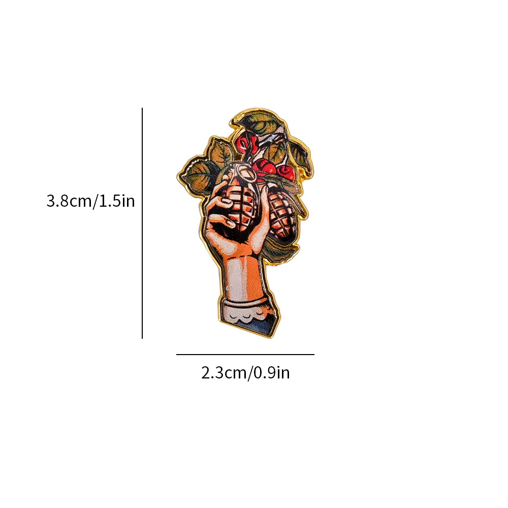 Jolies broches de café pour femmes et hommes