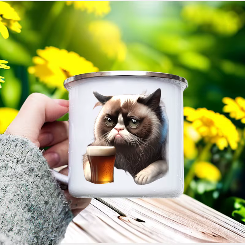Tasse personnalisée avec Photos de chien et de chat