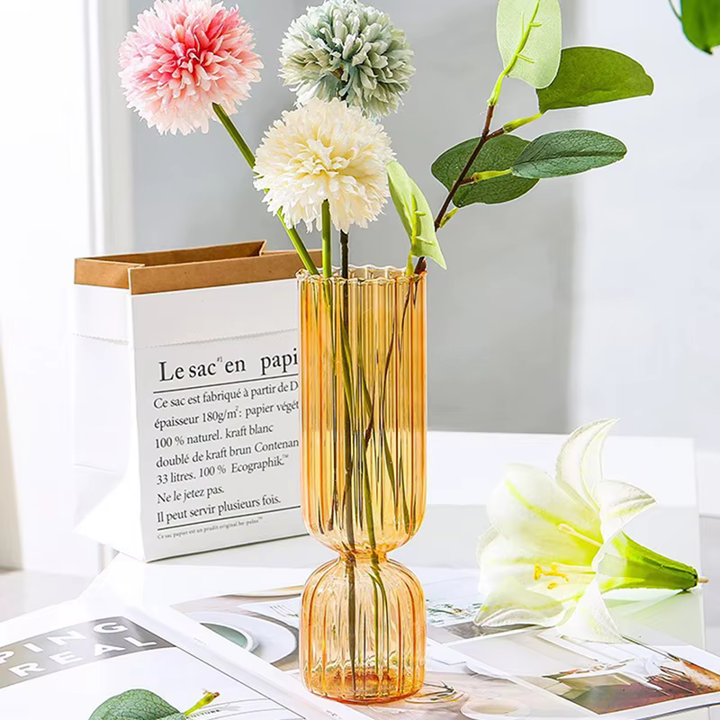 Vase en verre nordique pour la décoration de la maison