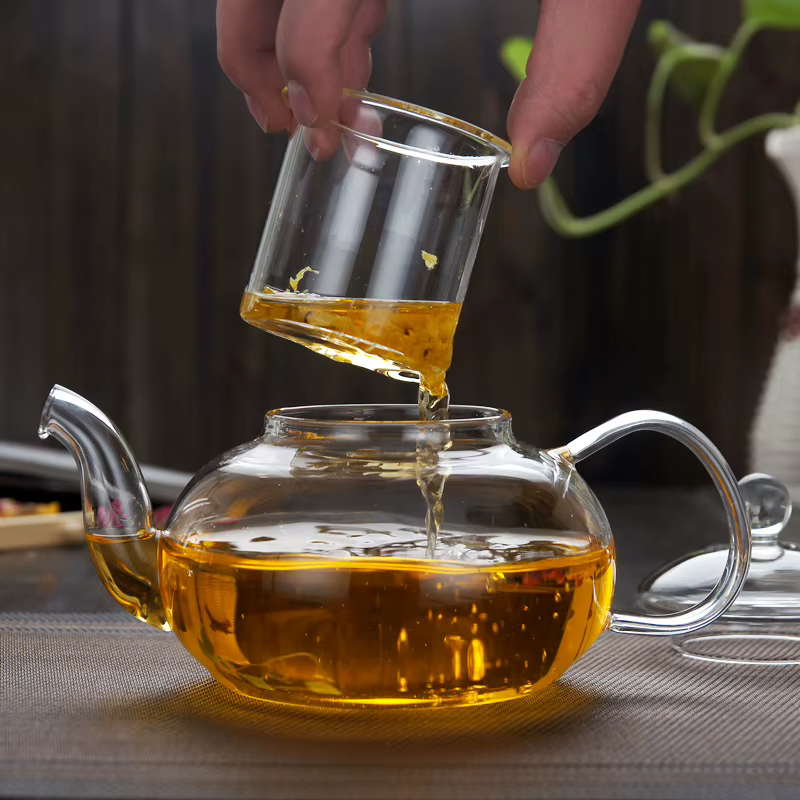 Théière en verre de 400 ml/1000 ml
