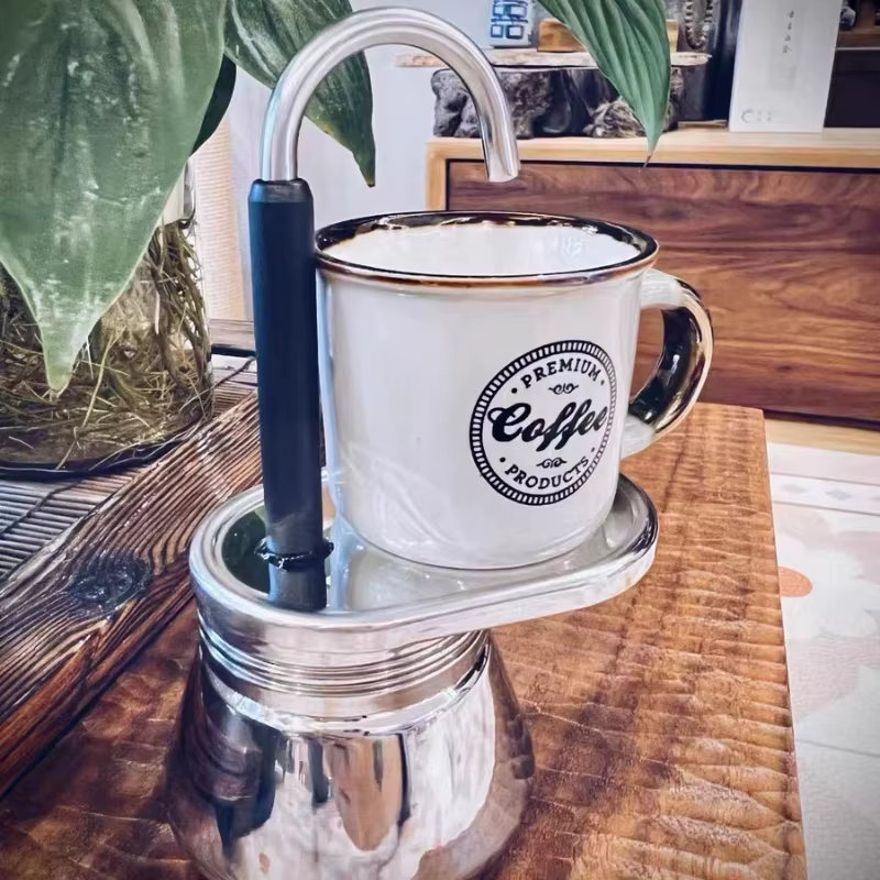 Cafetière Italienne en Acier Inoxydable 100