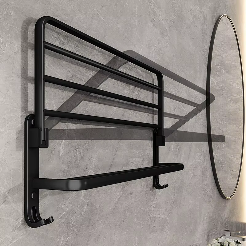 Support se pliant du noir mat 50CM
