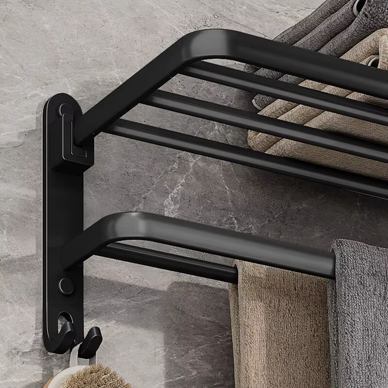 Support se pliant du noir mat 50CM
