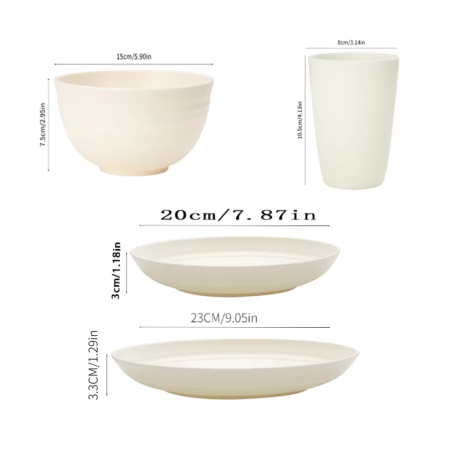 Ensemble de couverts avec tasses