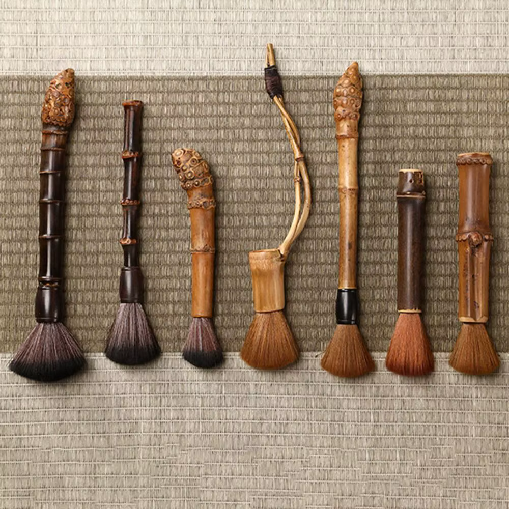 Brosse de nettoyage pour moulin à café en bambou