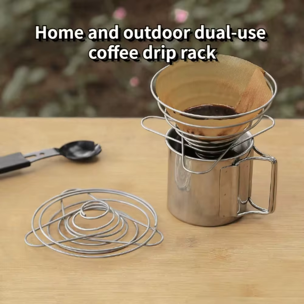 Filtre à café expresso pliable