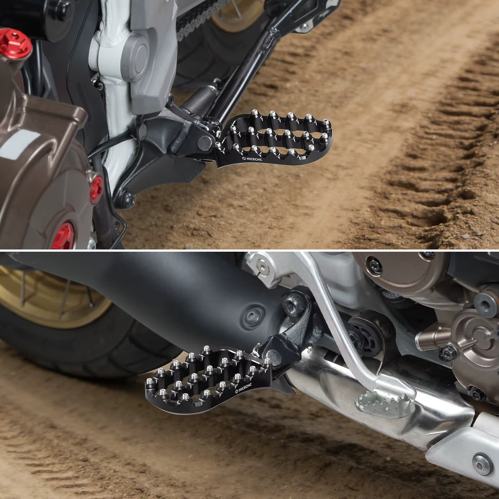 Repose-pieds forgés pour Honda CRF 1100 CRF1100L Africa Twin Adventure Sports 2020-2026, 2021 2022 2023 2024 2025